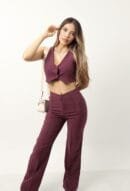 PANTALON VENA UVA