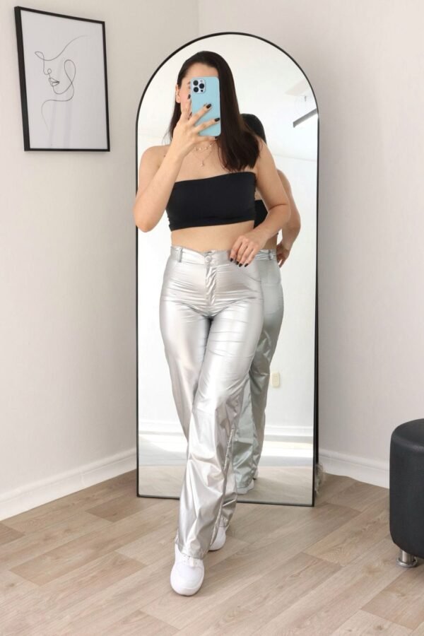 PANTALÓN PLATEADO