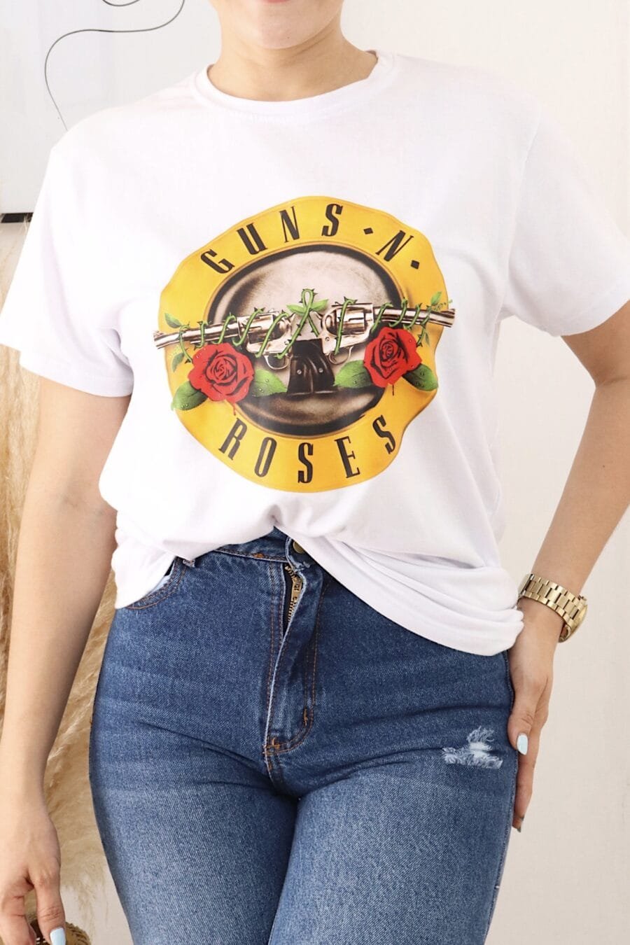 CAMISETA GUNS AND ROSSE