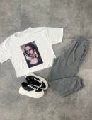 JOGGER Y CAMISETA DURAZNO