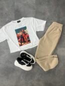 JOGGER Y CAMISETA DURAZNO