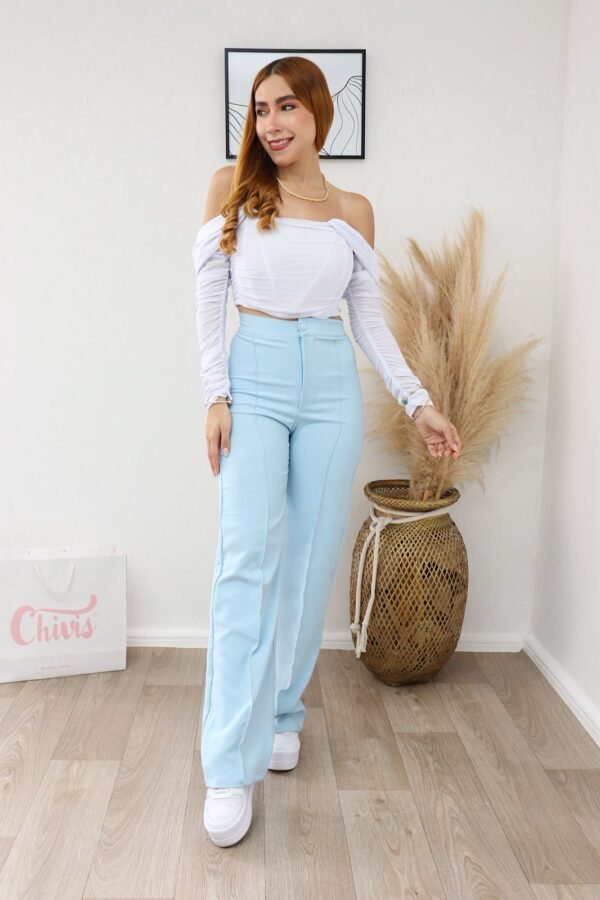 PANTALON AMELIA CELESTE
