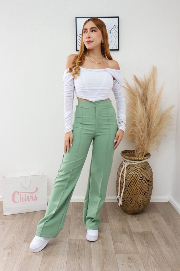 PANTALÓN AMELIA VERDE