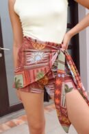 FALDA SHORT PALMAS