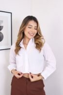 Mini Blusón siena elaborada en talla única, tipo oversize.